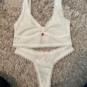 NEW White lingerie